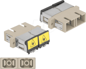 DELOCK 86894 - LWL Kupplung SC/SC Duplex