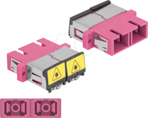 DELOCK 86896 - LWL Kupplung SC/SC Duplex