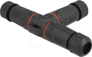 DELOCK 86916 - Kabelverbinder T-Form für Außenbereich 2 Pin