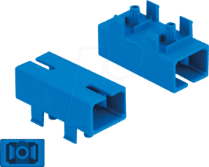 DELOCK 86943 - LWL Kupplung PCB SC/SC Simplex