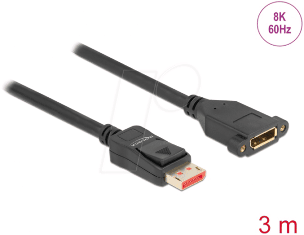 DELOCK 87098 - DisplayPort Verlängerungskabel