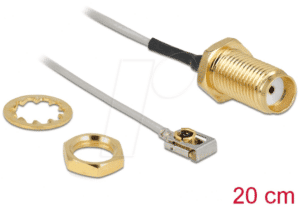 DELOCK 89930 - Kabel SMA Buchse > MHF® I LK Stecker