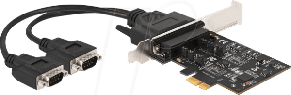 DELOCK 90048 - PCI Express Karte zu 2 x Seriell RS-422/485 mit 15 kV ESD Schutz