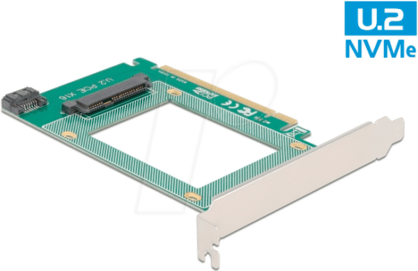 DELOCK 90051 - PCIe x16> 1x U.2 NVMe SFF-8639