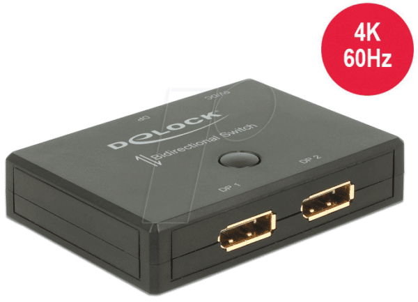 DELOCK 18750 - Switch bidirektional Displayport