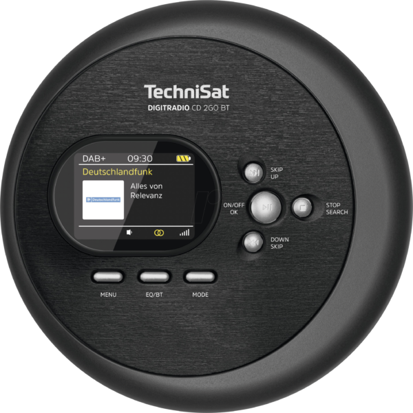 TSAT 0000/3970 - DAB+/UKW Radio mit CD-Player und Bluetooth