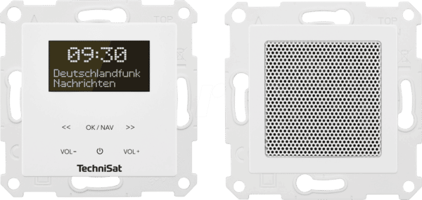 TSAT 0001/3901 - DAB+/UKW-Unterputzradio mit OLED-Display