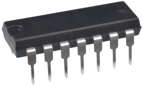 MOS 4011 - CMOS Vierfach-2 Eingangs-NAND-Gate