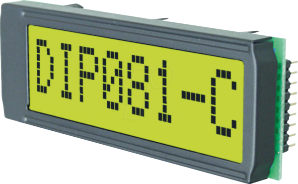 LCD 081 DIP - LCD-Display mit Standardcontroller