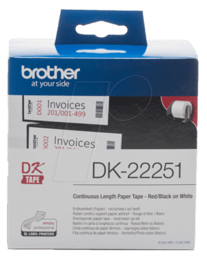 BRO DK22251 - Endlos Etikett