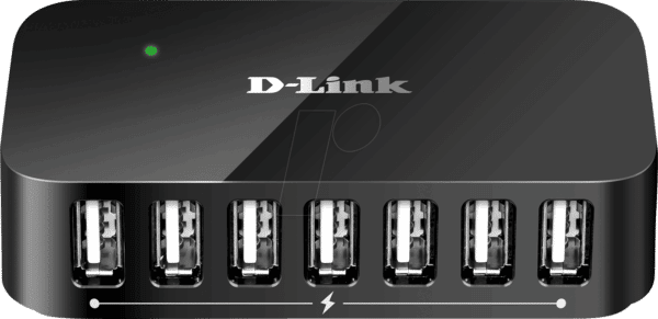 D-LINK DUB H7 - USB 2.0 7-Port Hub mit Netzteil