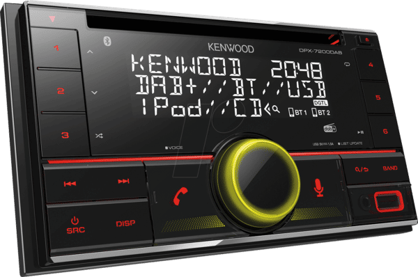 KW DPX7200DAB - 2-DIN-Autoradio