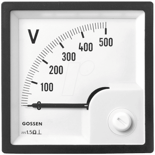 DQB 72-25V - Drehspul-Messwerk 0-25 V