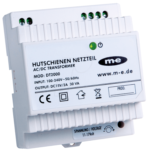 ME DT 2000 - Hutschienen-Netzteil