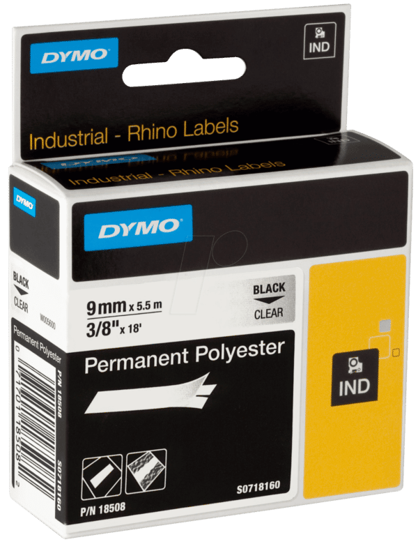 DYMO IND 18508 - DYMO ID1 Polyester