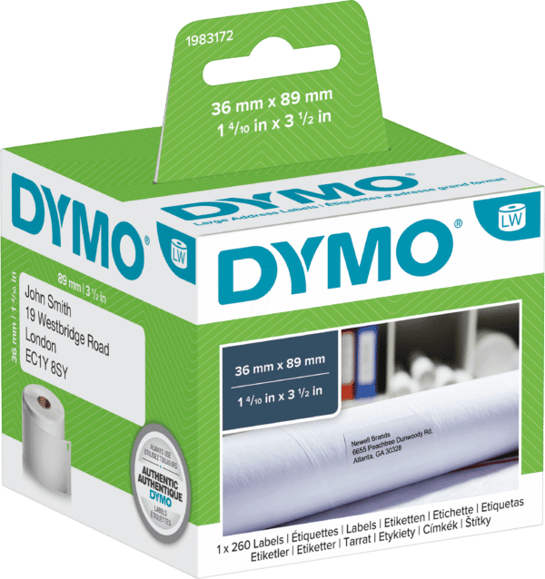 DYMO LW 1983172 - DYMO Etiketten für LabelWriter