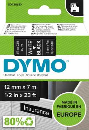 DYMO D1 45021 - DYMO D1 Schriftband