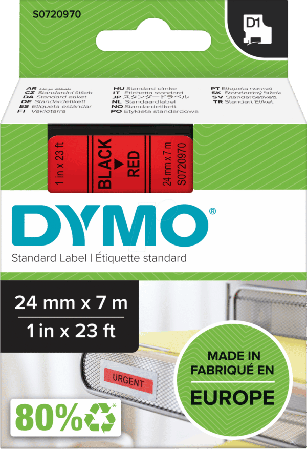 DYMO D1 53717 - DYMO D1 Schriftband