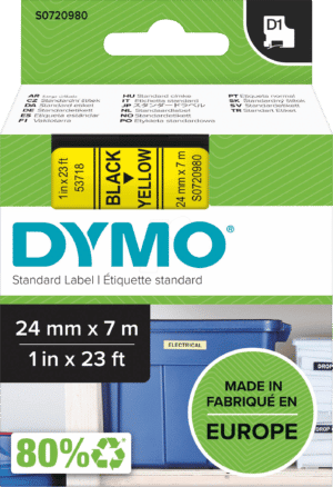 DYMO D1 53718 - DYMO D1 Schriftband