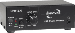 DYNAVOX 204925 - USB-Phono-Vorverstärker