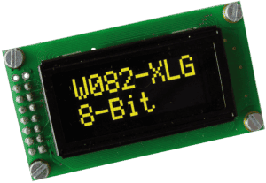 EA W082-XLG - Display OLED