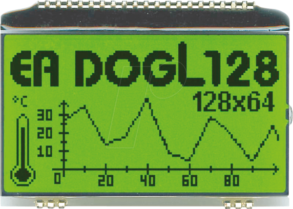 EA DOGL128L-6 - LCD-Grafikmodul