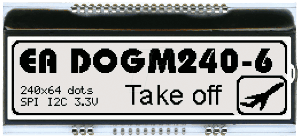 EA DOGM240N-6 - LCD-Grafikmodul