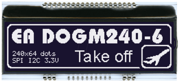 EA DOGM240S-6 - LCD-Grafikmodul