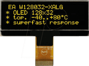 EA W128032-XALG - Grafik-OLED
