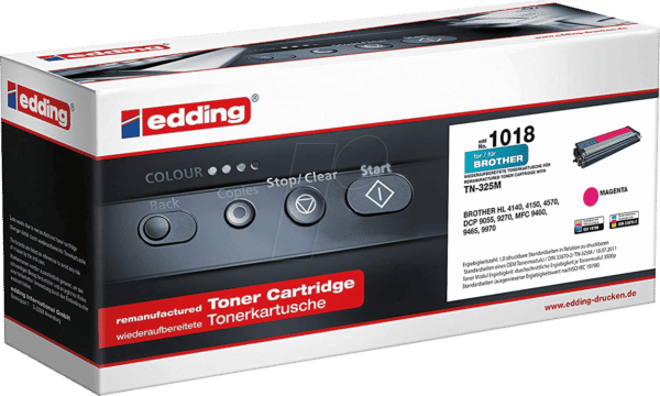 EDDING EDD-1018 - Toner - Brother - magenta - TN-325M - refill