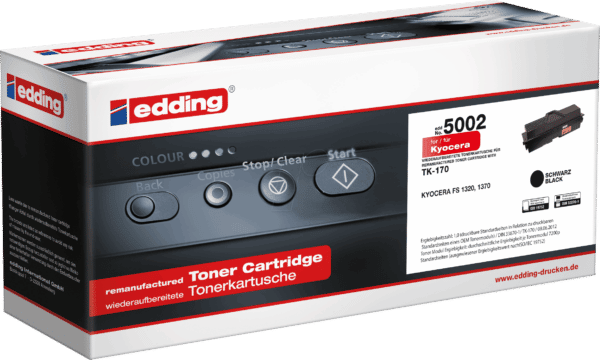 EDDING EDD-5002 - Toner - Kyocera - schwarz - TK-170 - rebuilt