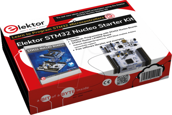 ELEKTOR 19205 - Elektor STM32 Nucleo Start-Kit (EN)