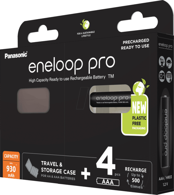 ENELOOP P 4XAAAB - eneloop pro