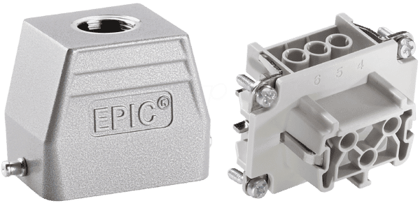 HBE 6 S TG - EPIC® H-BE 6 - 6+PE - Stecker