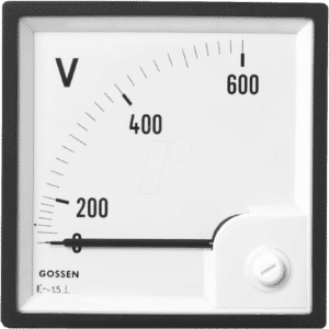 EQB 72-500V - Dreheisen-Messwerk 0-500 V