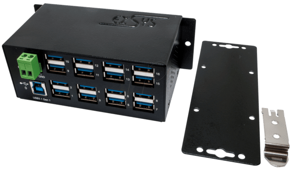 EXSYS EX-1113 - 16 Port USB 3.0 / 3.1 Metall HUB