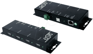 EXSYS EX-6002 - 4x USB over Gigabit LAN