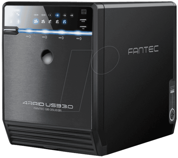 FANTEC QB-35US3R - externes 4x 3.5'' SATA HDD Gehäuse