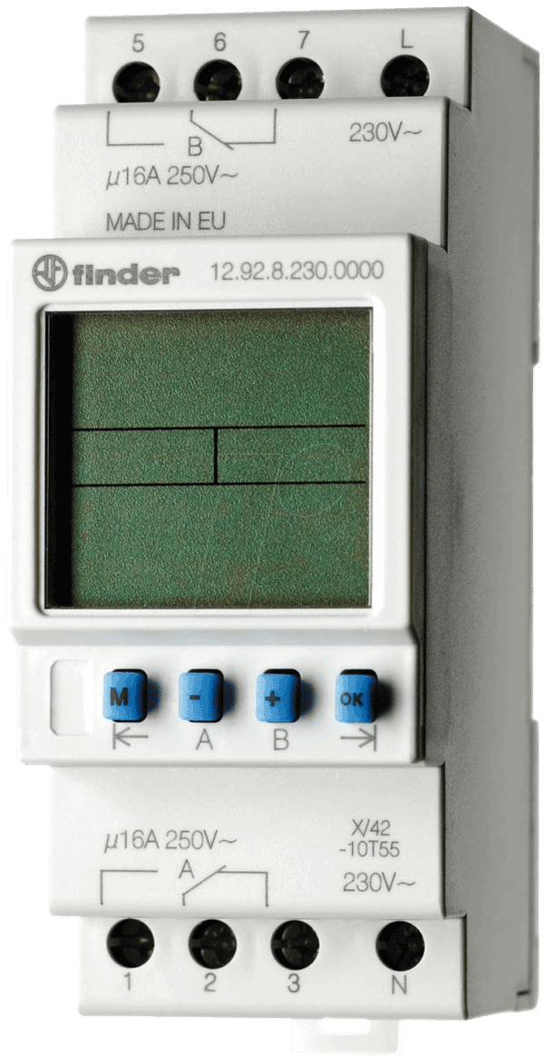 FIN 12.92 - 2-Kanal-Schaltuhr