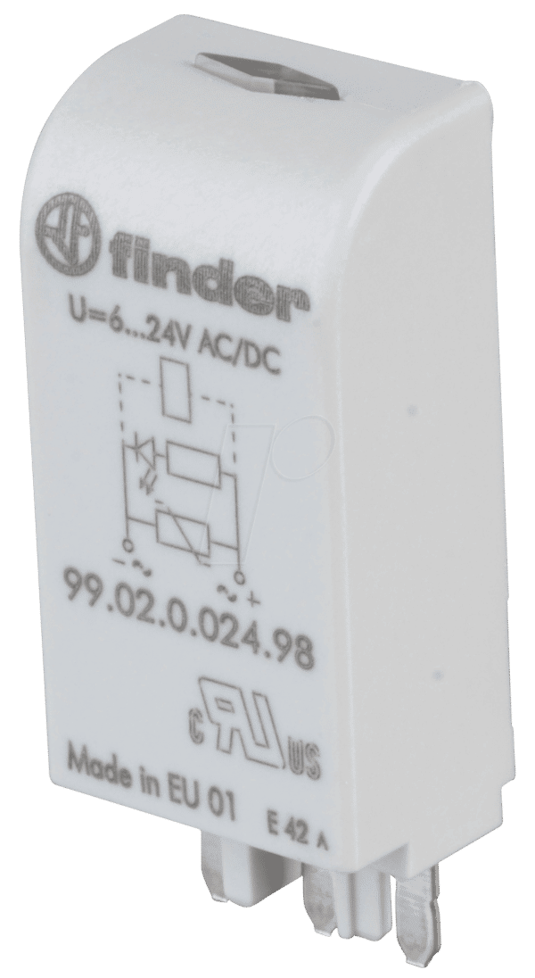 FIN 99.02.0 24V - LED+Varistormodul für FIN 95.03/05