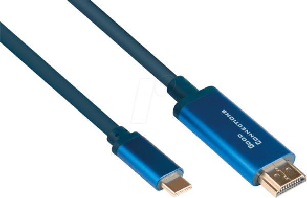 GC 4520-CSF020B - Adapterkabel USB C  > HDMI