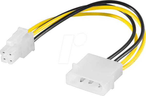 GOOBAY 51362 - Molex 4 Pin Stecker > P4 Pin Stecker