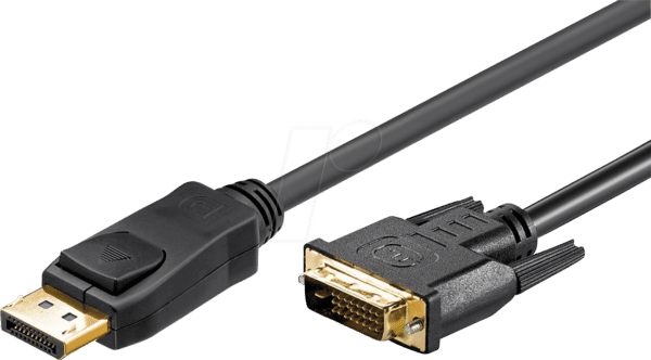 GOOBAY 51961 - DisplayPort/DVI-D Adapterkabel 1.2 2