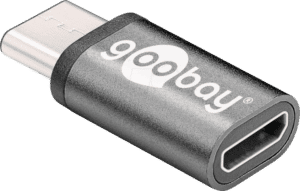 GOOBAY 56635 - USB C Stecker auf USB 2.0 micro B Buchse