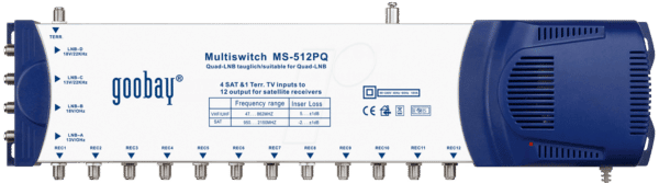 GOOBAY MS512PQ - Multischalter