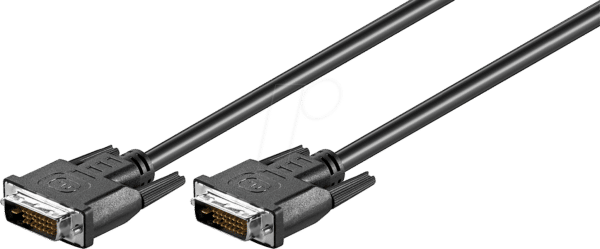 GOOBAY 68083 - DVI Monitor Kabel DVI-D 24+1 Stecker