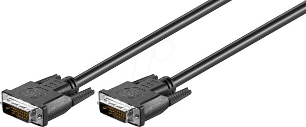 GOOBAY 93573 - DVI Monitor Kabel DVI-D 24+1 Stecker