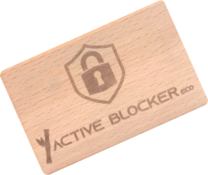 GRANHIN AB RFIDB - GranHin Active Blocker eco Bambus Karte
