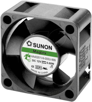 SUN HA40201V4-1 - Lüfter 40 x 40 x 20 mm / 12 V / 0