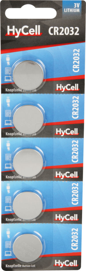 HC 5XCR2032 - Lithium-Knopfzelle